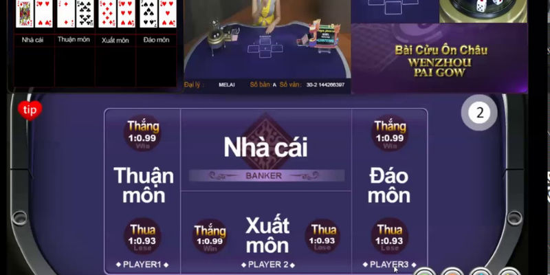 Hốt bạc tại Jun88 nhờ chơi game bài Cửu Ôn Châu